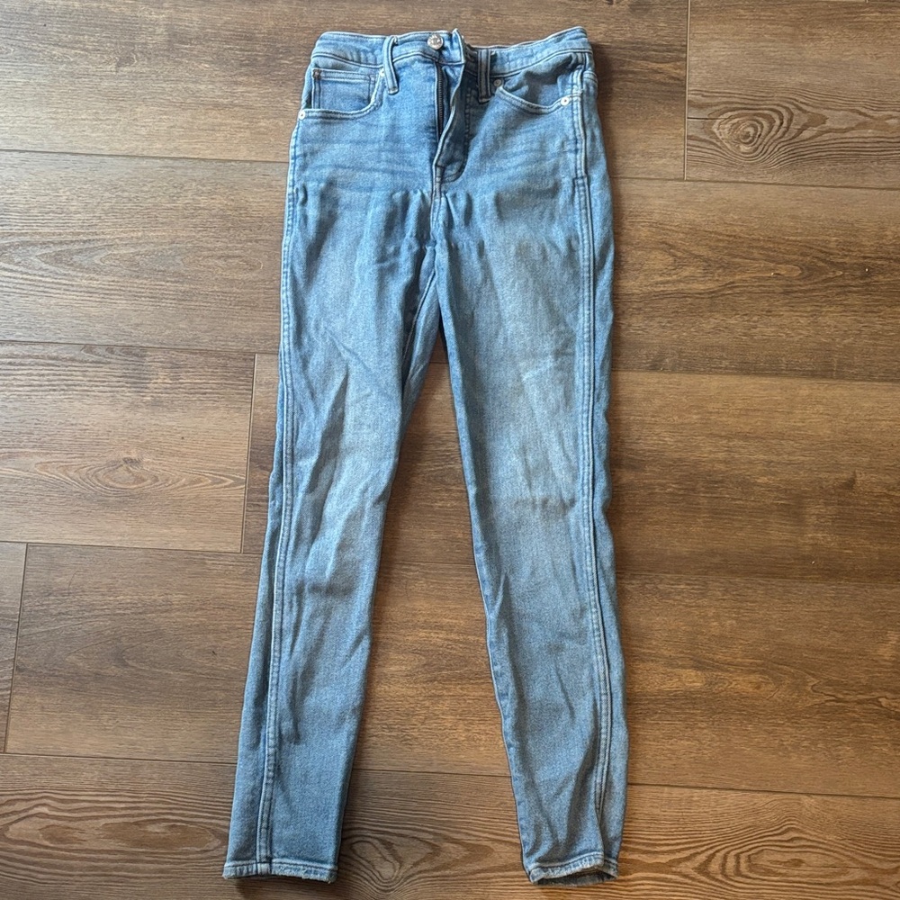 Madewell Light Blue Skinny Jeans